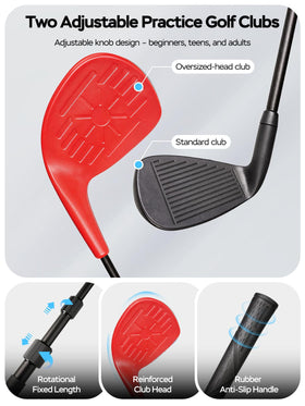 URUQ sticky balls for golf practice stay in play for quick feedback