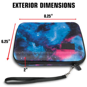 USA Gear Golf Launch Monitor Case interior is scratch resistant to keep gadgets looking new