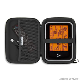 USA Gear Golf Launch Monitor Case mesh pouch stores cables and small accessories neatly