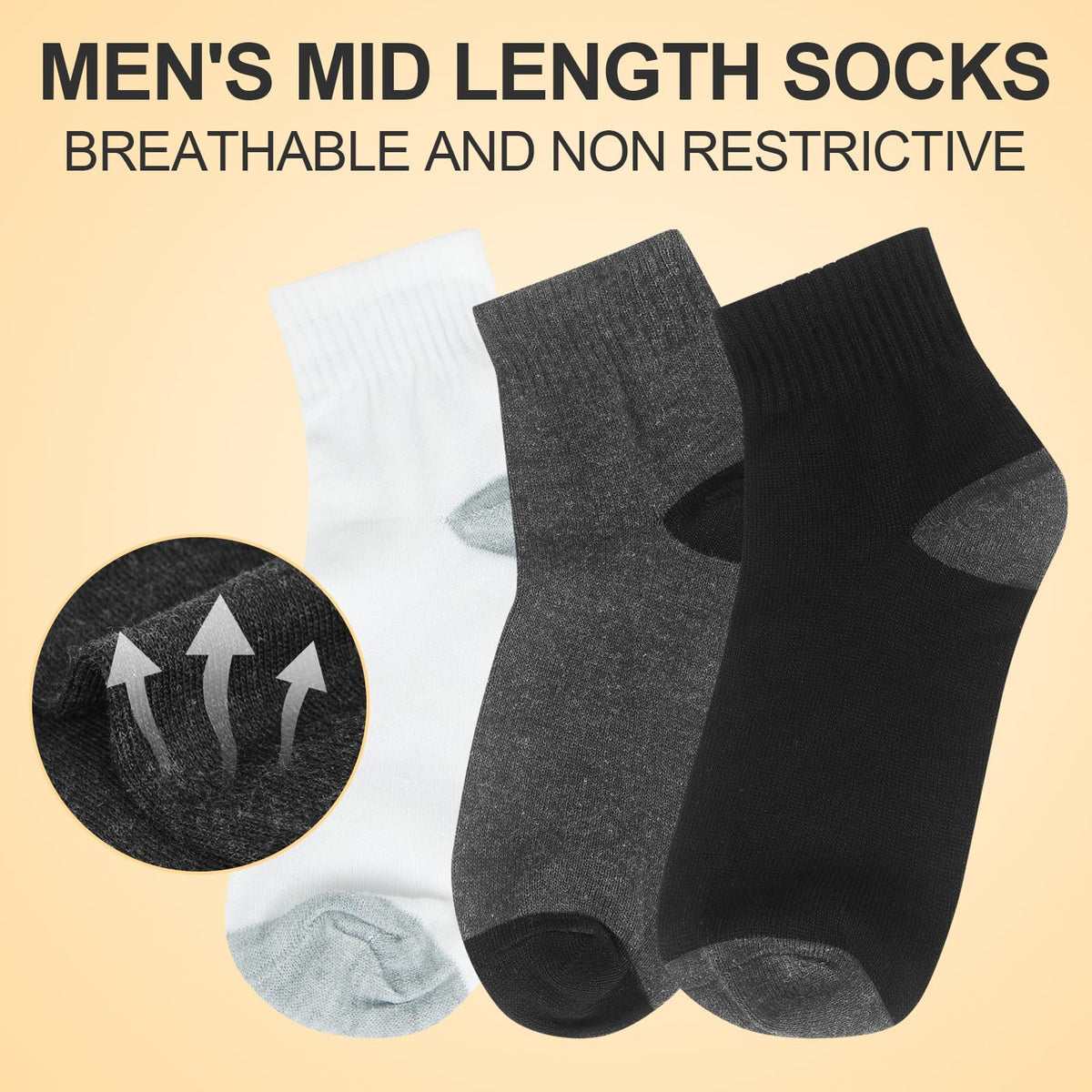 Usavemo easy care socks are machine washable and tumble dry friendly.