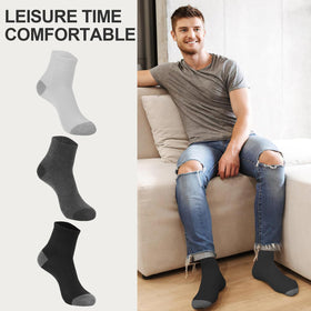 Usavemo quarter socks color matching design complements most outfits and shoes.