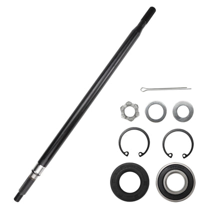 USTAR driver-side axle shaft 20377-G11 for EZGO TXT/Medalist, durable replacement.