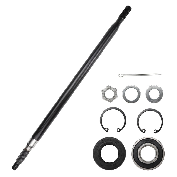 USTAR driver-side axle shaft 20377-G11 for EZGO TXT/Medalist, durable replacement.