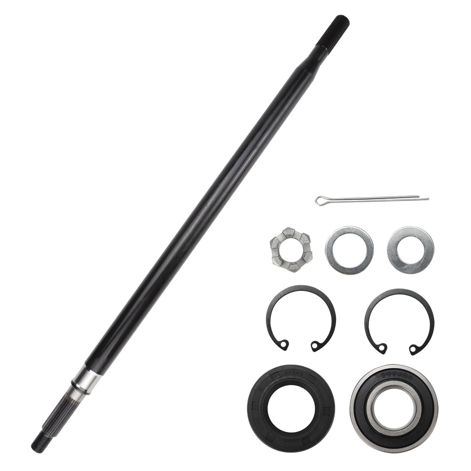 USTAR driver-side axle shaft 20377-G11 for EZGO TXT/Medalist, durable replacement.