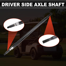 USTAR EZGO axle shaft package includes replacement part and instructions.