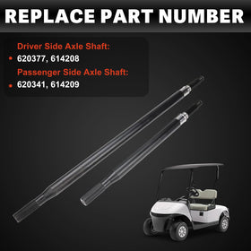 USTAR EZGO RXV rear axle shaft kit packaging shot