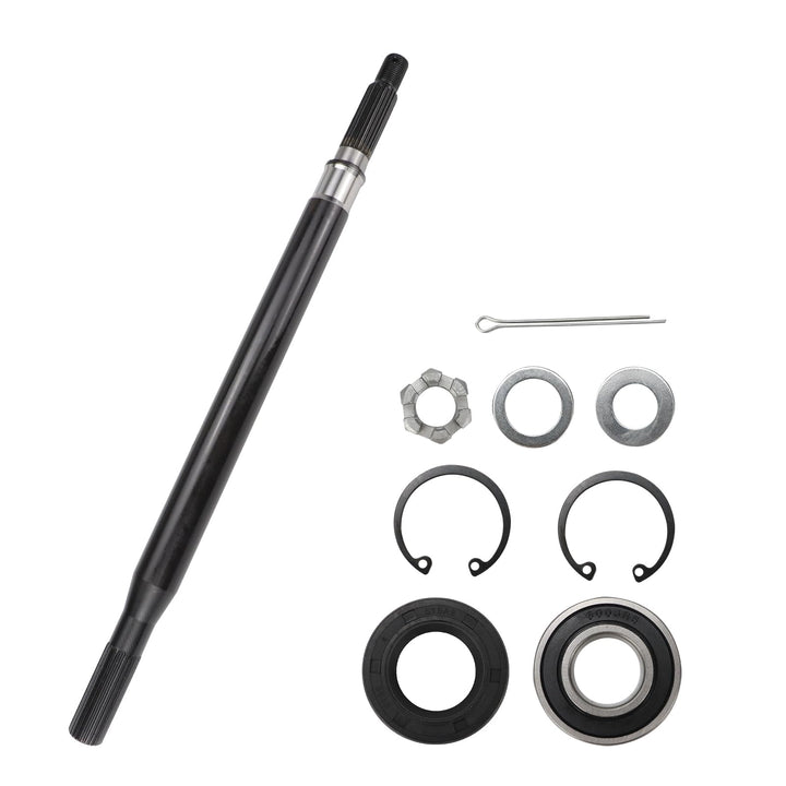 USTAR EZGO TXT/Medalist passenger-side axle shaft ready for installation.