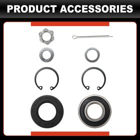 Ready-to-install axle kit supports straightforward maintenance and quicker part swaps.