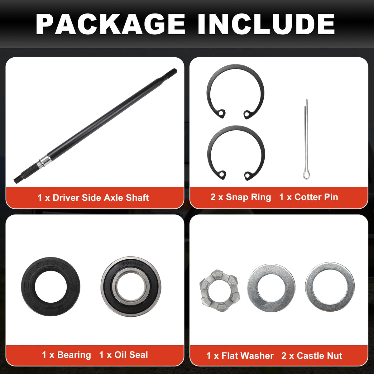 Product labeling shows replacement numbers including 620337/620377 and 614208.