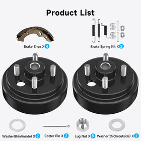 Vaccitect cast iron brake drums offering long wear resistance for daily use