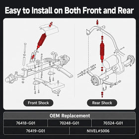 Vaccitect 4-pack with extenders simplifies full vehicle installation