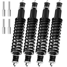 Vaccitect front EZGO TXT shocks improve ride comfort on rough terrain