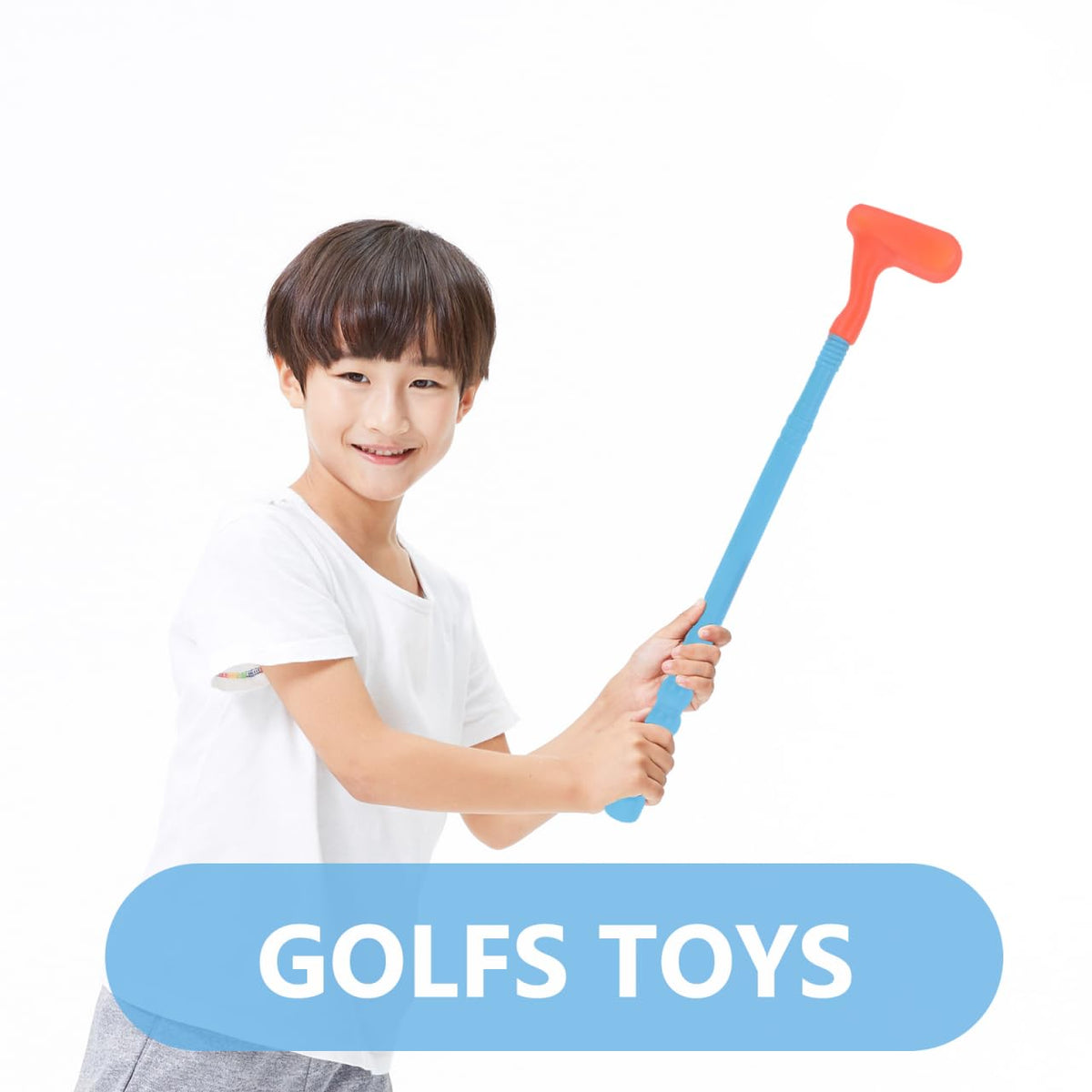 Safe and lightweight Vaguelly golf clubs suitable for little hands.
