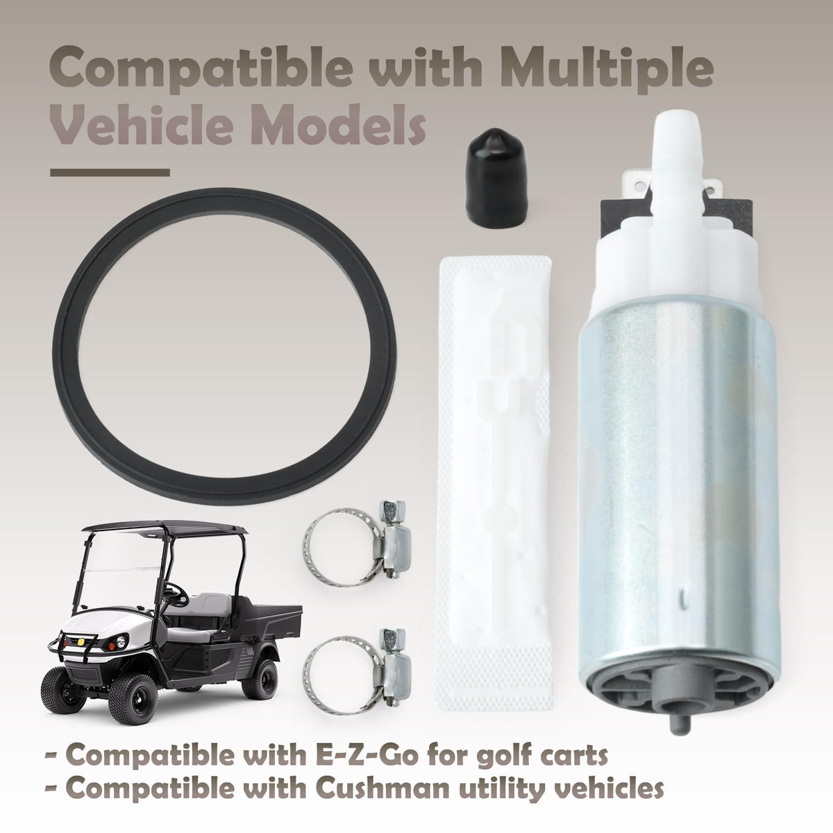 VAINELY 10027046 replacement fuel pump demonstrates precise fit for easy maintenance