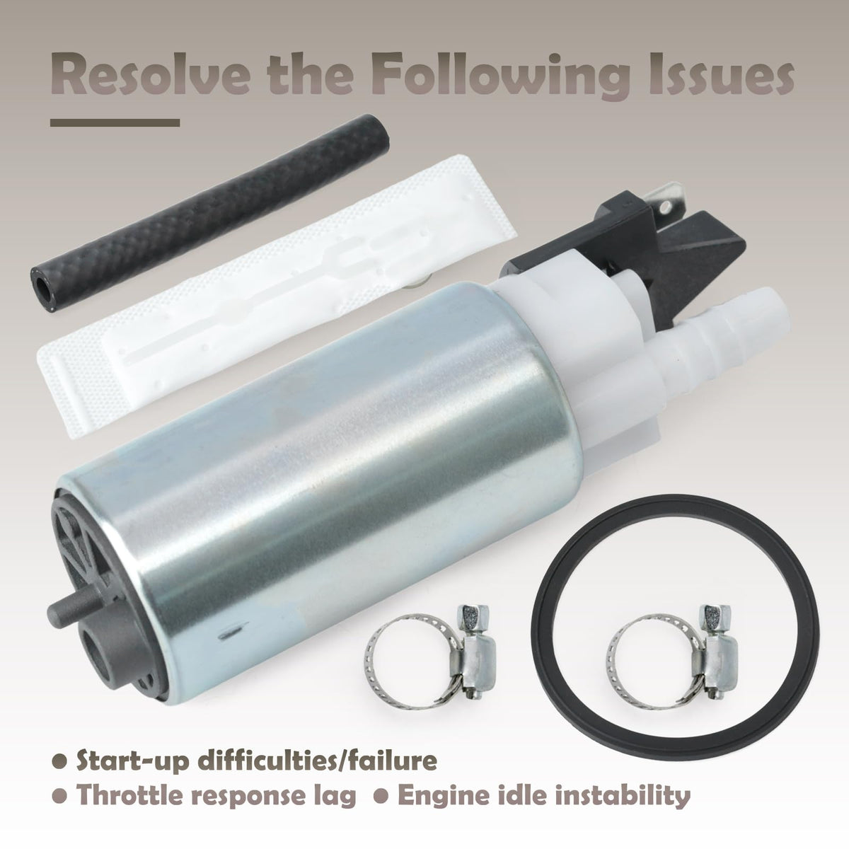 VAINELY direct replacement fuel pump image showing quick installation and downtime reduction