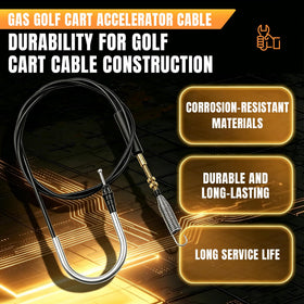 Valorup durable throttle cable for EZGO gas models.