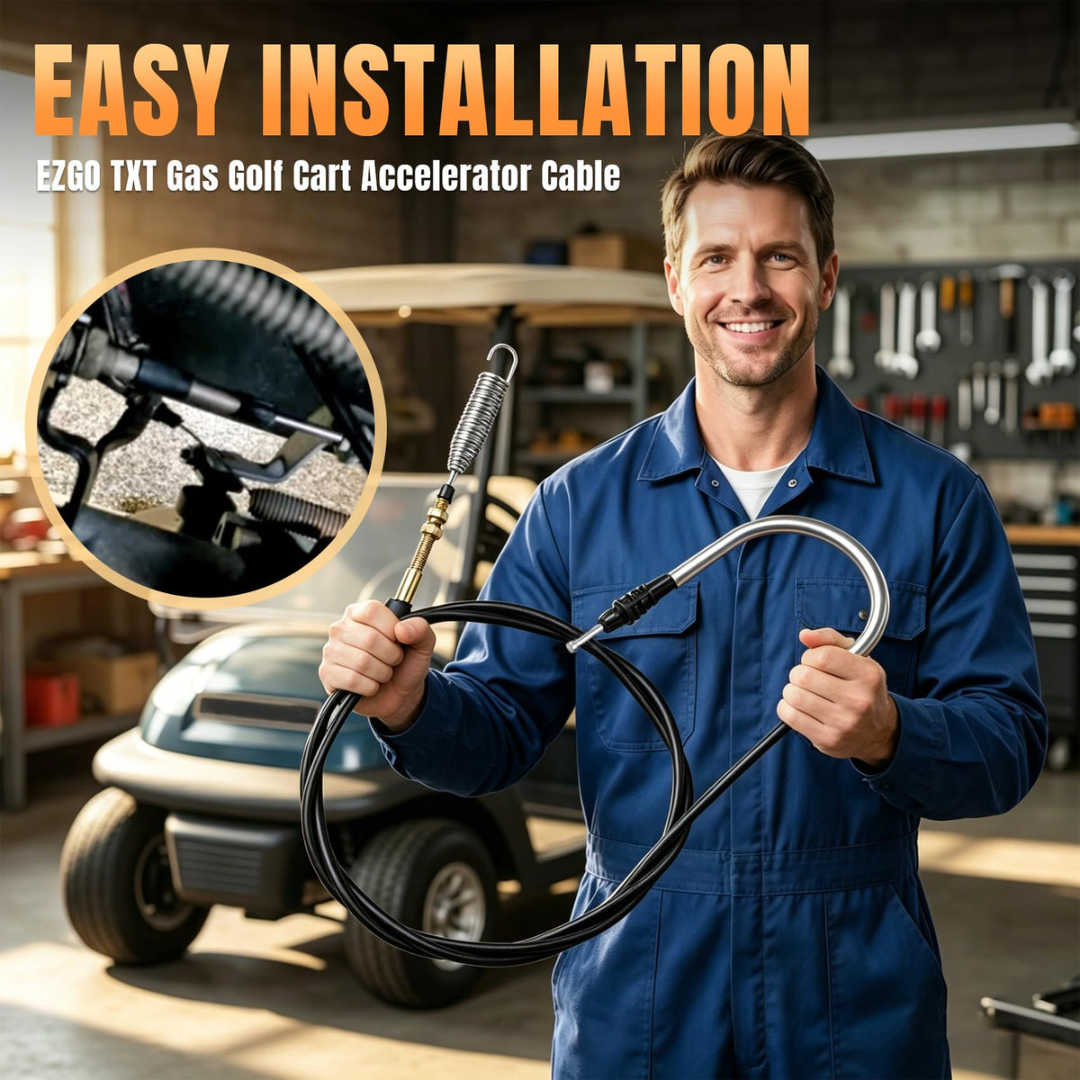 Valorup replacement parts keep EZGO TXT carts ready for daily use.