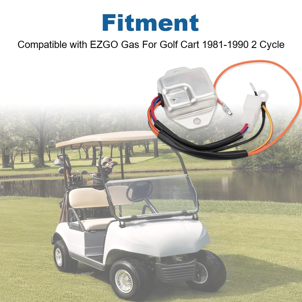 VANJING ignitor replacement for 19627-G1; dependable swap for EZGO carts.