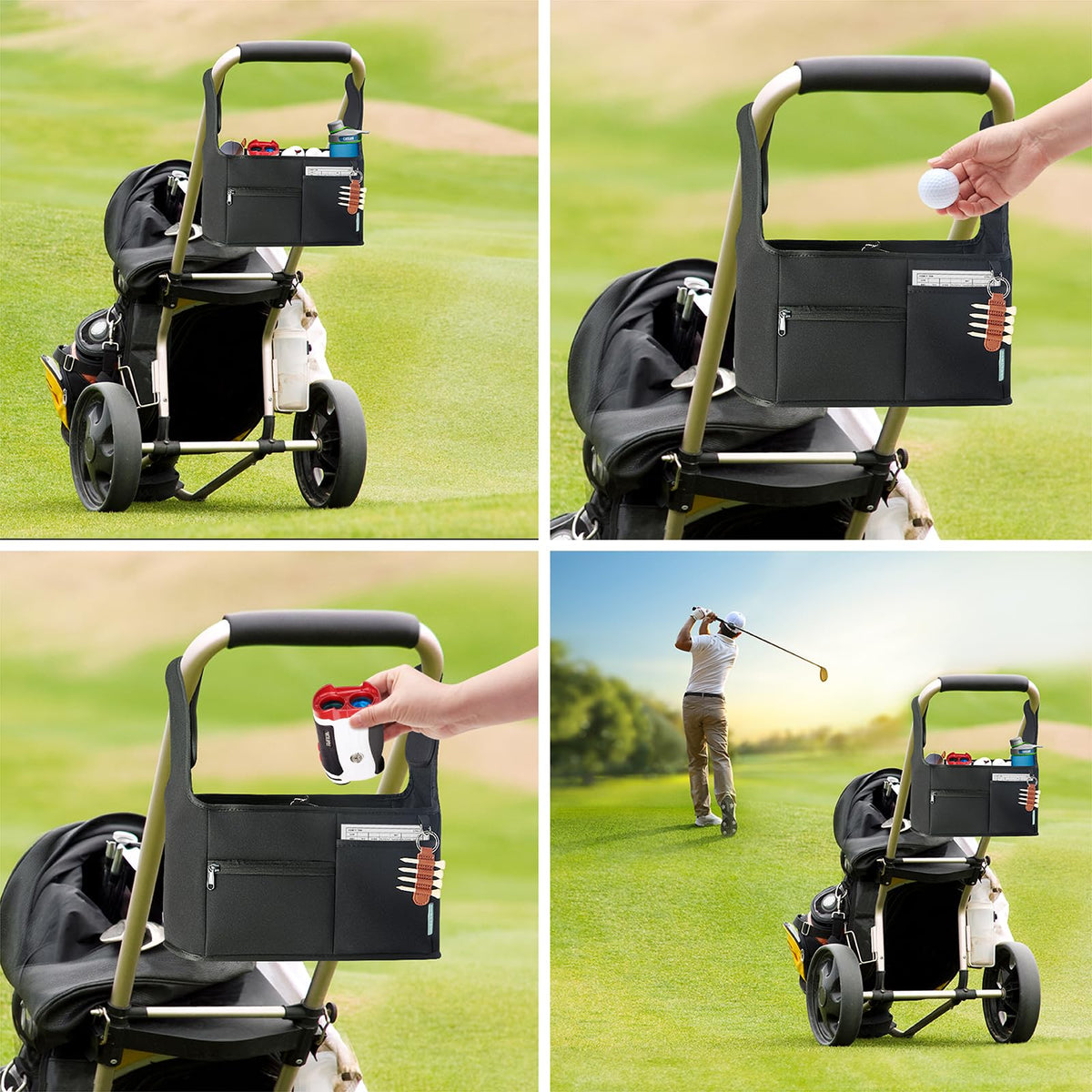 Vanleestar golf bag promotes organized essentials for a smoother round