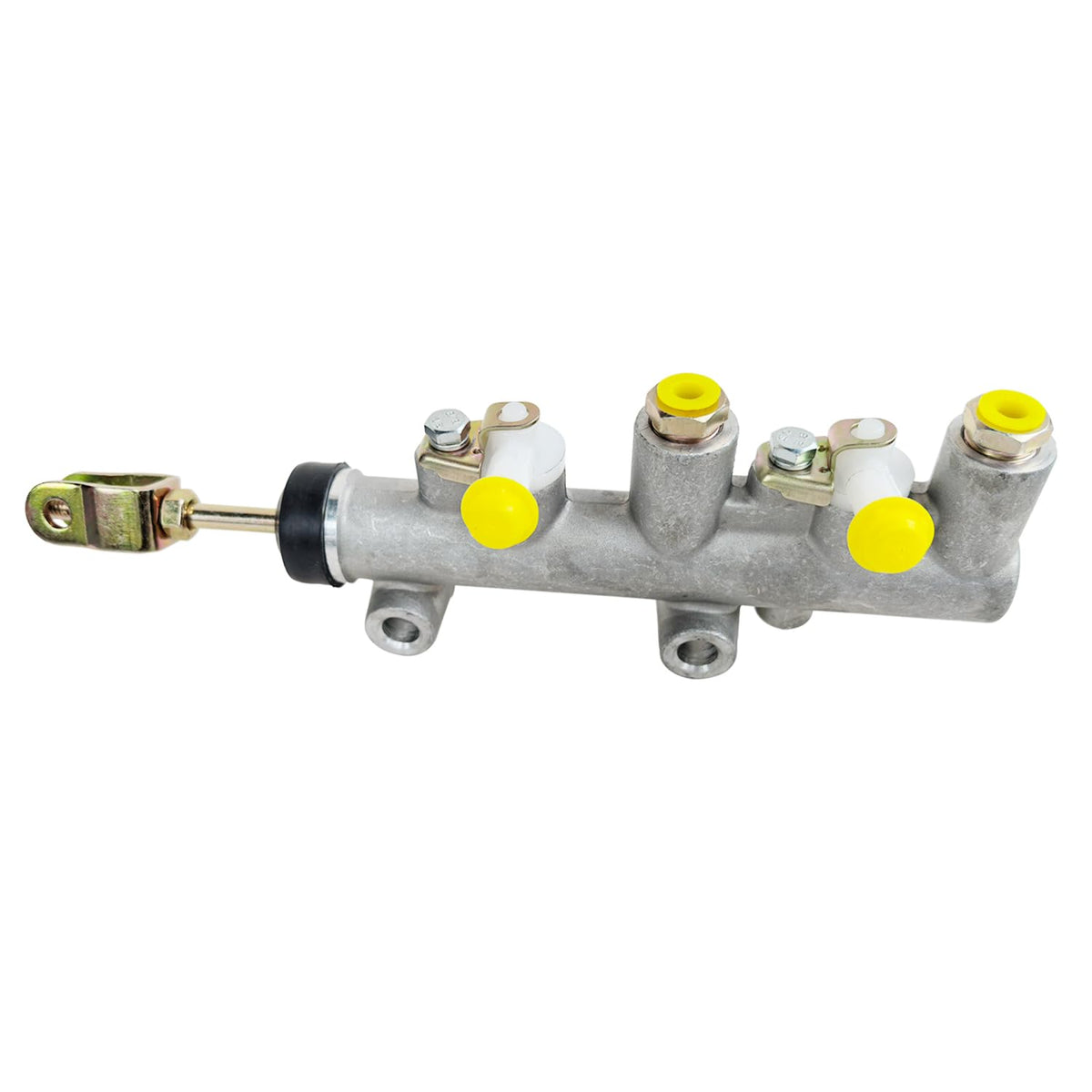 Vanlison brake master cylinder close-up highlighting precision machining and aluminum.