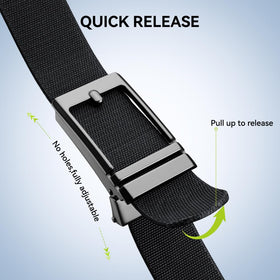 Elastic nylon webbing provides flexible support with no sag