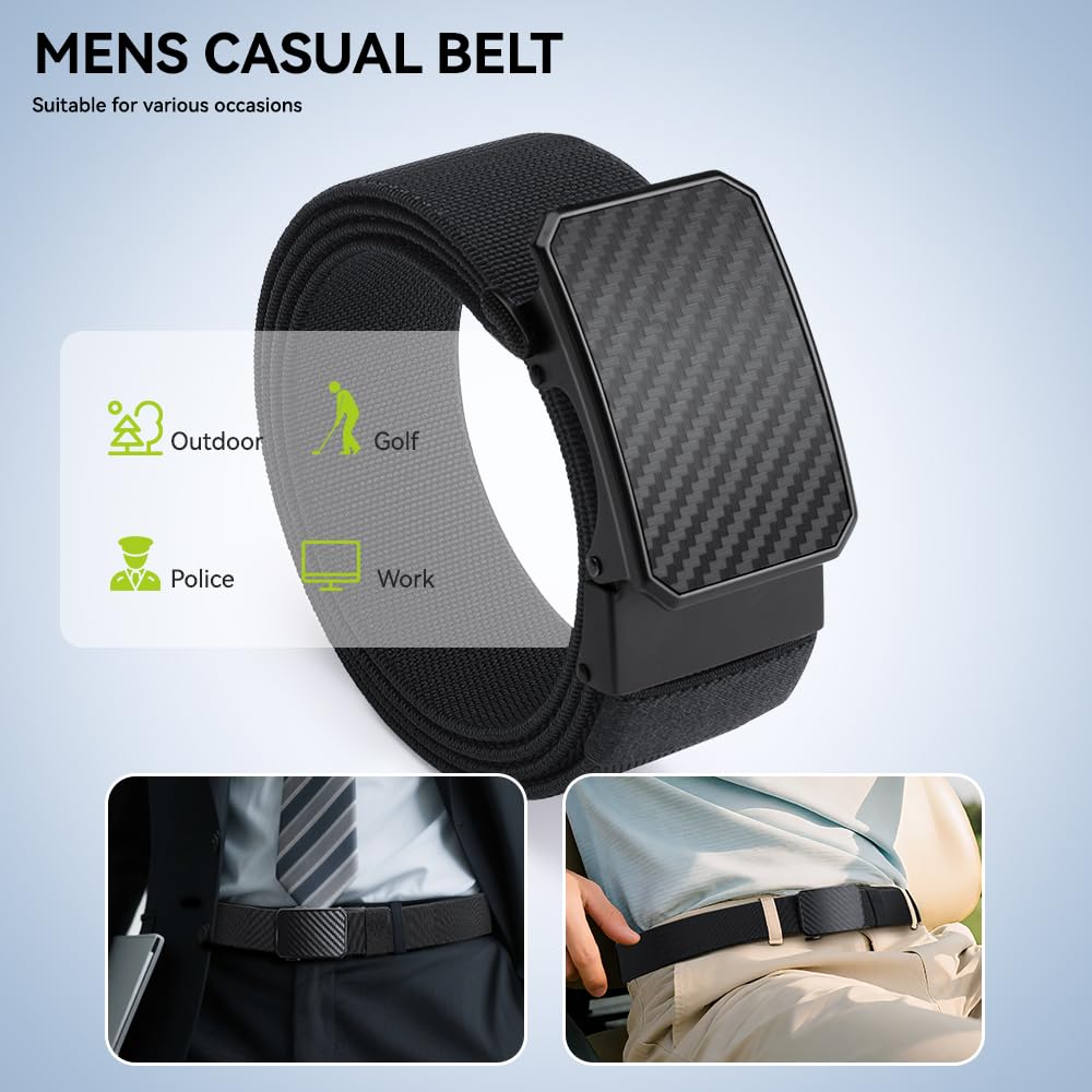 VANNANBA low-profile buckle design keeps a sleek, unobtrusive look.