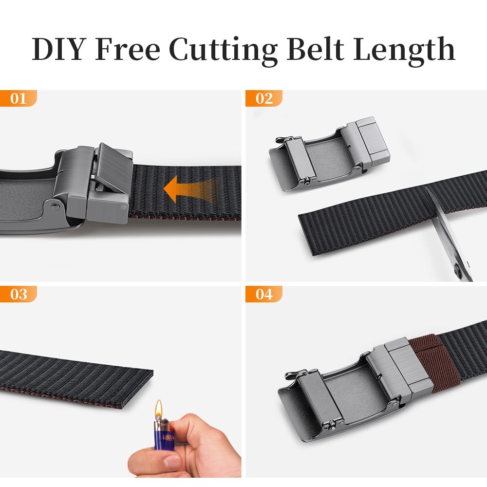 VANNANBA nylon strap close-up emphasizes lightweight, durable daily wear.