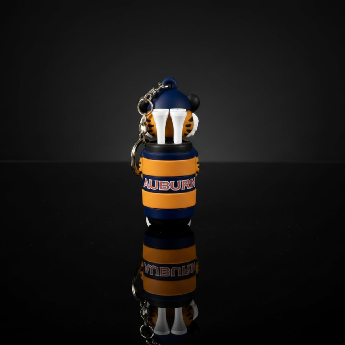 VannyVee Sports NCAA mascot back logo on golf bag attachment keeps gear visible.