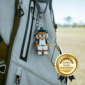 Silicone golf tees included with VannyVee Tiger Caddy