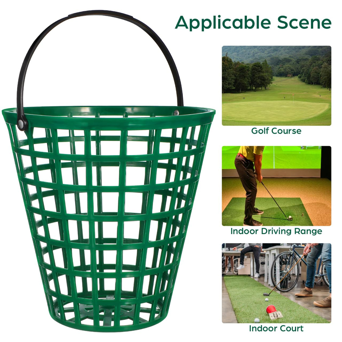 VANZACK compact basket saves space when not in use.