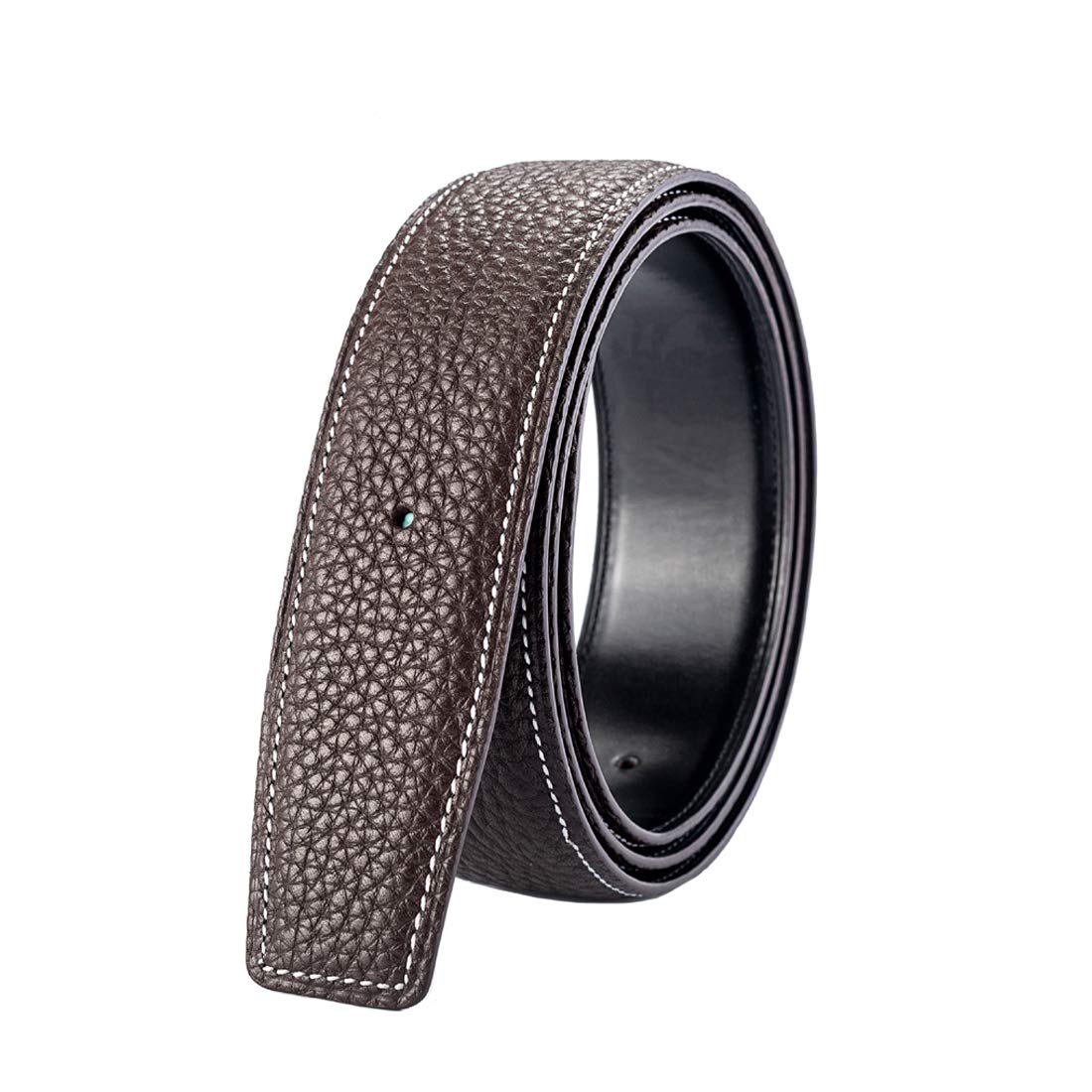 Vatee's belt strap full length 43 inches fits many waist sizes.