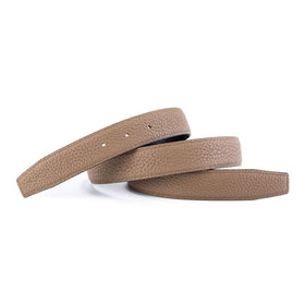Vatee's real leather close up showing premium full-grain finish