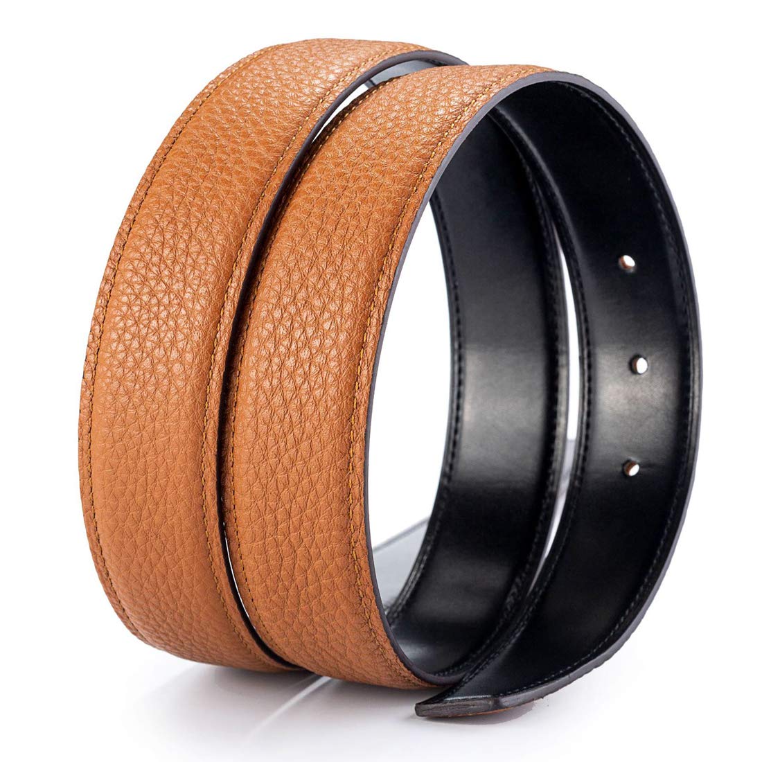 Vatee's premium leather strap closeup reveals glossy finish and tear resistance.