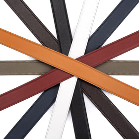 Vatee's belt length reference scale demonstrates precise 49 inch fit