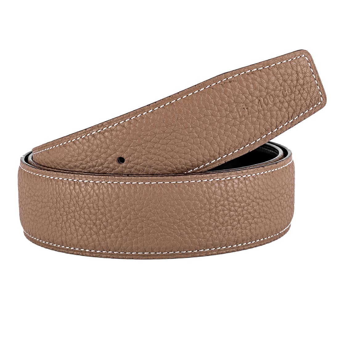 Vatee's replacement strap premium full-grain leather with soft gloss finish.