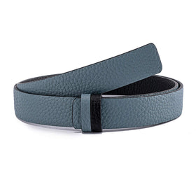 Vatee's reversible belt strap showing two sides for flexible styling with one purchase.
