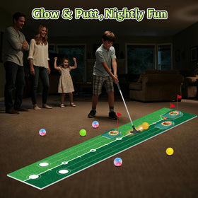 VATOS three-hole setup with flag for varied putting challenges