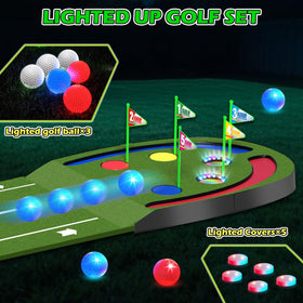 VATOS LED glow balls illuminate on impact for engaging nighttime practice.