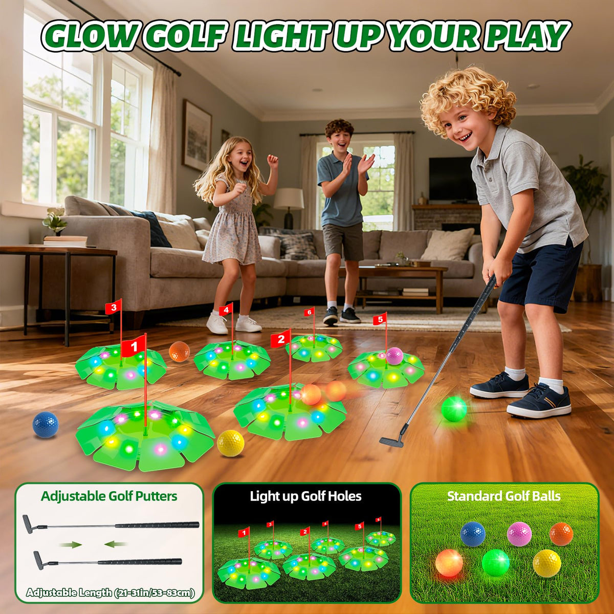 VATOS Multi-surface play on floors, carpets, or lawns.
