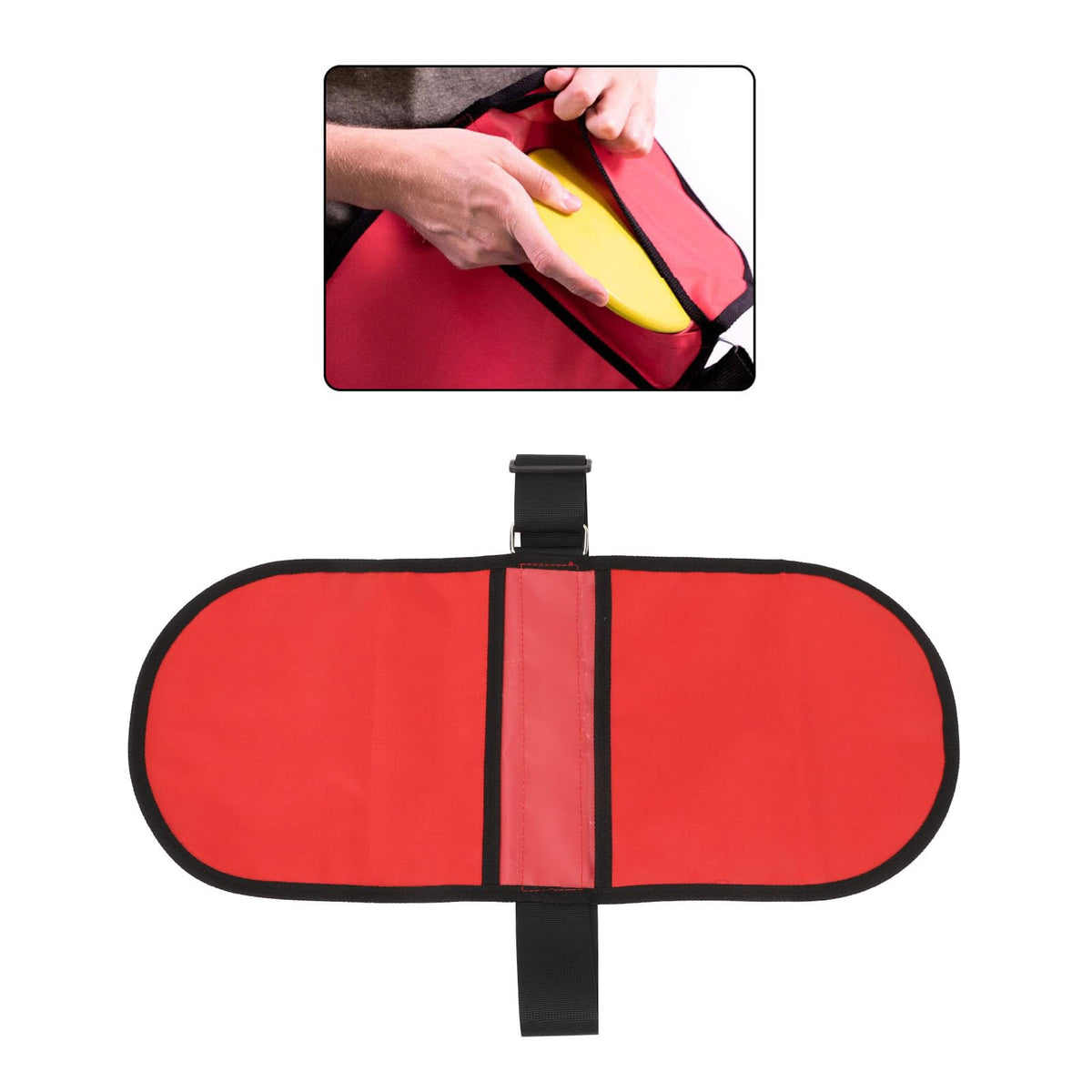 VBESTLIFE discus and put carrier two-discs capacity securely holds two implements.
