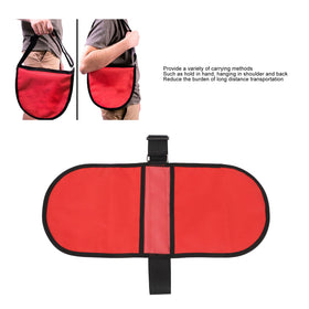 VBESTLIFE discus and put carrier side pocket keeps gloves secure during practice.