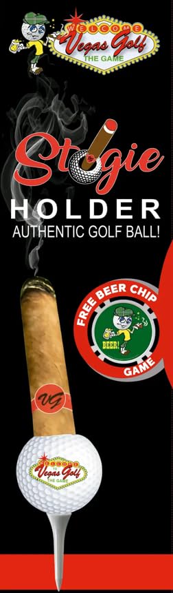 Vegas Golf durable metal with powder-coated finish for rugged use.