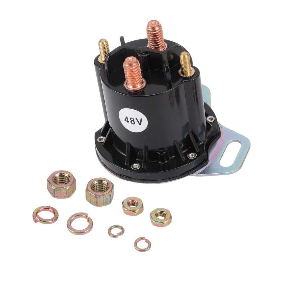VekAuto golf cart solenoid relay front view for EZGO RXV 48V.