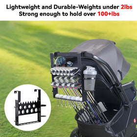 Vekclit Golf Stroller Attachment makes a thoughtful gift for golf-loving parents