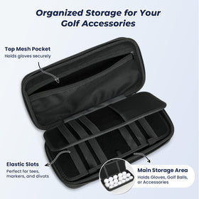 VELAUN case with adjustable dividers for flexible storage