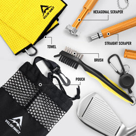 Velofangz premium gift packaging suitable for golfers.
