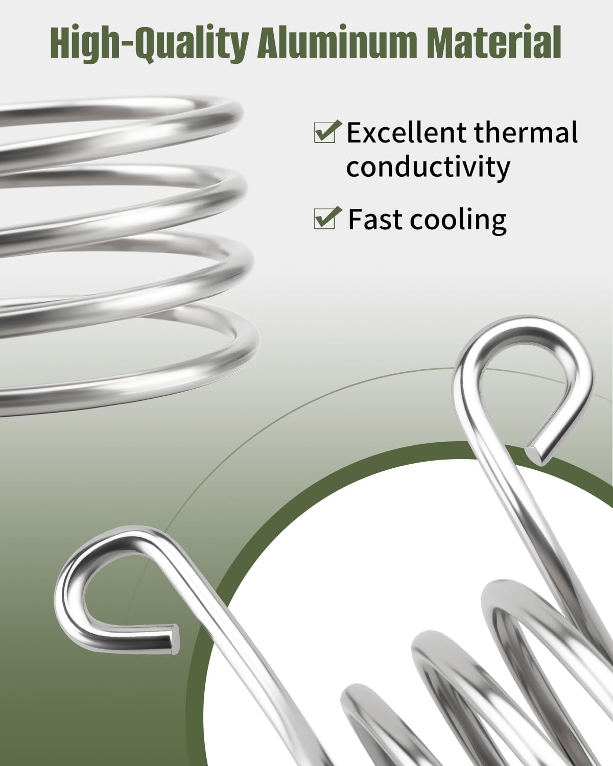 VelvetunVillay aluminum resistor offering quick cooling through high thermal conductivity.