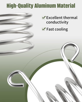 VelvetunVillay aluminum resistor offering quick cooling through high thermal conductivity.