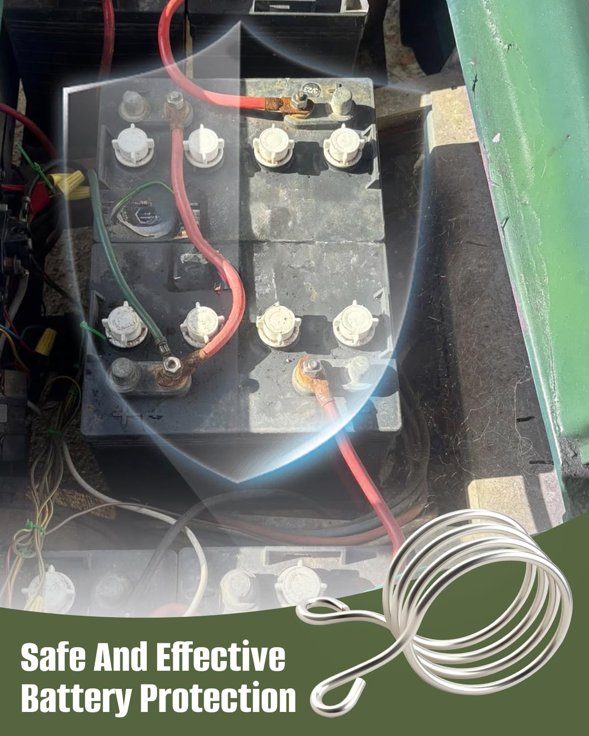 VelvetunVillay battery-protection coil enhances heat absorption for safer operation.
