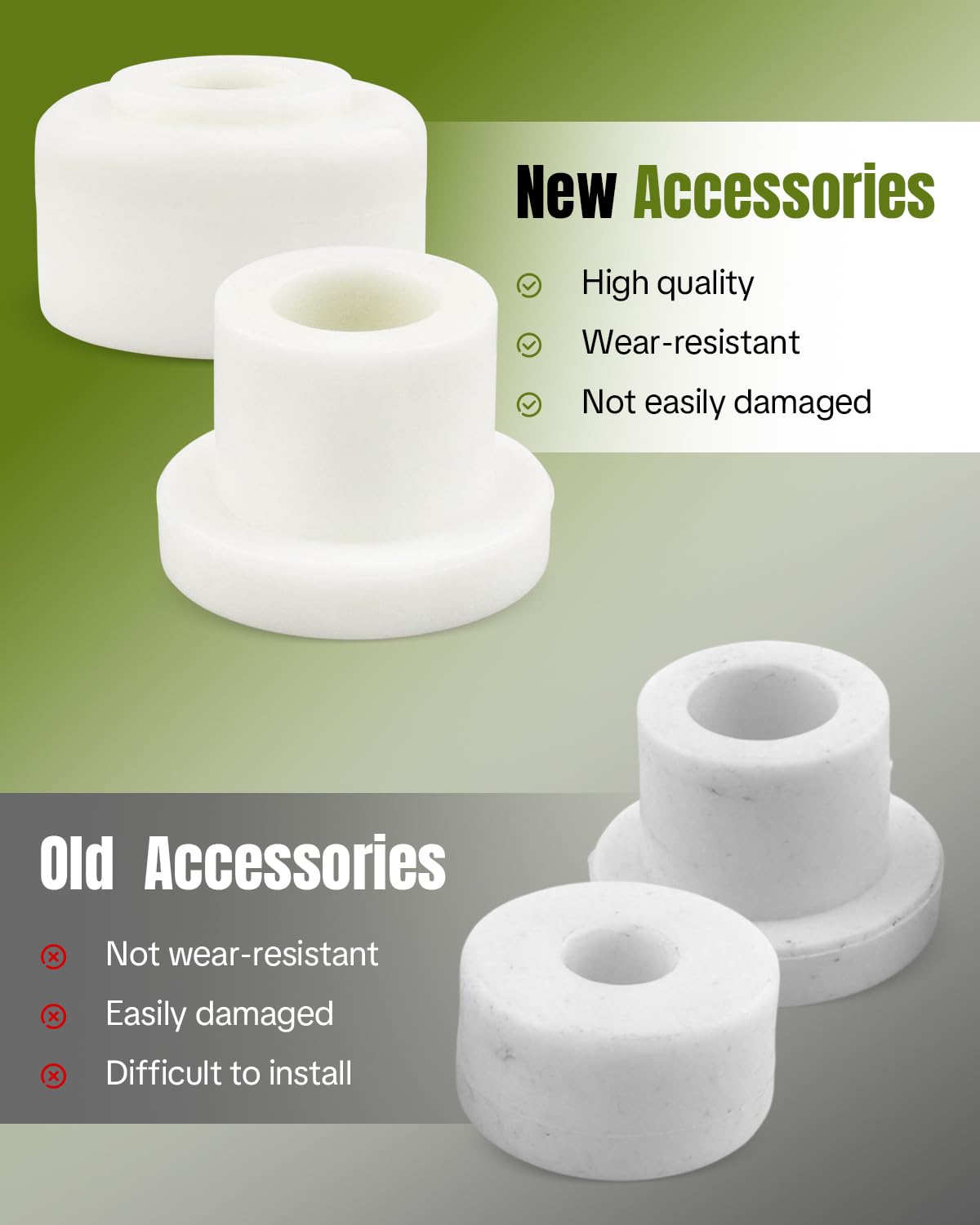 VelvetunVillay easy-installation bushing upgrades for GTW MadJax lifts.